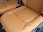 Land Rover Defender 90  HARD TOP  by seeker bespoke matt pine with vintage Tan leather  23