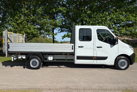 Vauxhall Movano F3500 L3 H1 125 ps Cdti Crew Cab Dropside with Tail Lift - Air Con 8