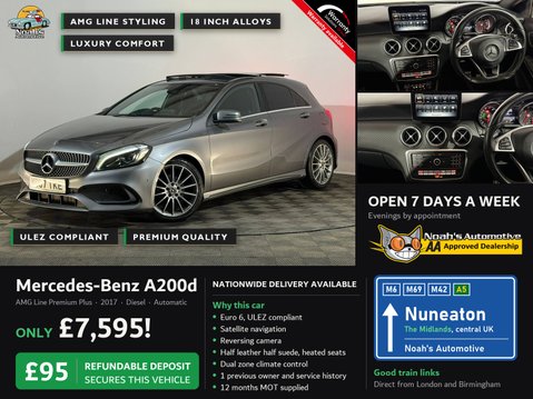 Mercedes-Benz A Class A 200 D AMG LINE PREMIUM PLUS 2