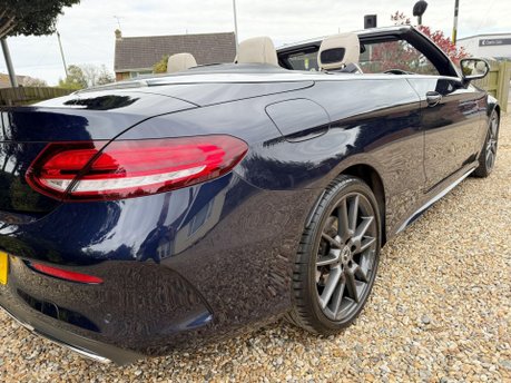 Mercedes-Benz C Class 2.0 C220d AMG Line (Premium) Cabriolet 2dr Diesel G-Tronic+ Euro 6 (s/s) (1 10