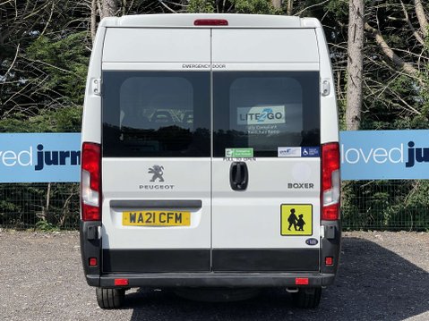 Peugeot Boxer 2.2 Boxer 440 L4H2 17-SEAT MINIBUS LITE NON-D1 WITH WHEELCHAIR RAMP. Euro 6 11