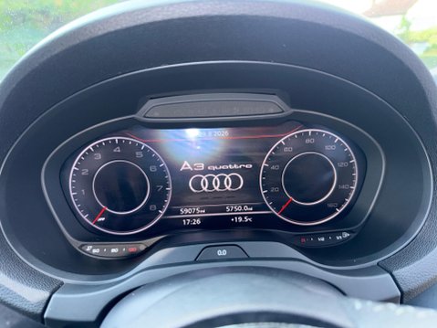 Audi A3 2.0 TFSI Black Edition Sportback S Tronic quattro Euro 6 (s/s) 5dr 19