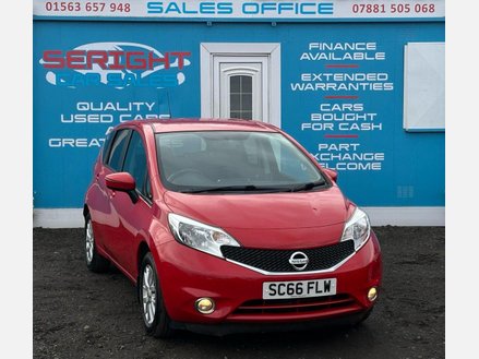 Nissan Note 1.2 Acenta Hatchback 5dr Petrol Manual Euro 6 (s/s) (80 ps)