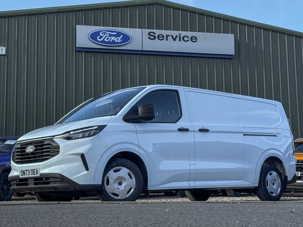 Ford Transit Custom LWB L2H1 Low Roof Trend 280 Air Con Cam Carplay Sensors EURO 6 1