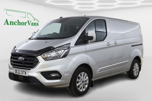Ford Transit Custom SWB L1H1 Low Roof Limited 300 Air Con Alloys Sensors Cam Tow Bar EURO 6