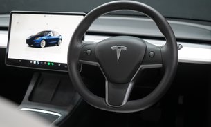 Tesla Model 3 RWD White Interior 19" Sport Wheels GROK Ryzen Chip One Owner Heat Pump 16
