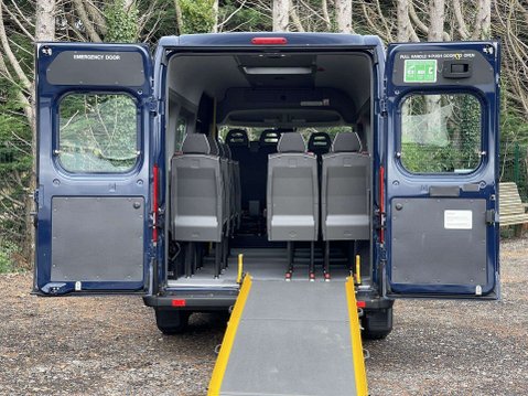 Peugeot Boxer HDI 440 L4H2 17seat MINIBUS LITE NON-D1 with full wheelchair ramp. ULEZ E6 10