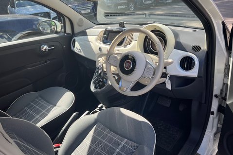 Fiat 500 LOUNGE DUALOGIC -£20 ROAD TAX - RARE AUTO CABRIO 10