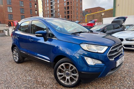 Ford Ecosport TITANIUM.. 5 SERVICES..LEATHER SEATS..REVERSING CAMERA..SAT NAV..BLUETOOTH