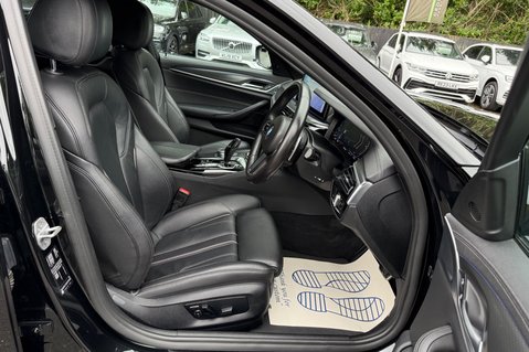 BMW 5 Series 520D M SPORT TOURING -FULL SERVICE HISTORY -TWIN DASHCAMS -GHOST -BIG AUDIO 15