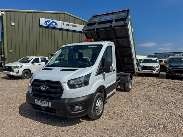 Ford Transit Tipper MWB [SOLD KH] L2 Leader 350 Air Con Dual Rear Wheel Sensors Cam Tow 3