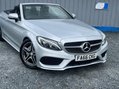 Mercedes-Benz C Class 2.1 C220d AMG Line (Premium Plus) Cabriolet G-Tronic+ Euro 6 (s/s) 2dr 65