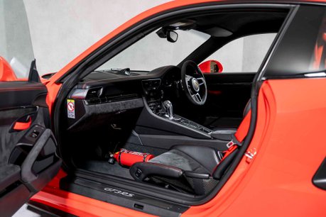Porsche 911 GT3 RS PDK. FULL PSH. SPORTS CHRONO PACKAGE. PCCBS. LAVA ORANGE PAINTWORK. 14