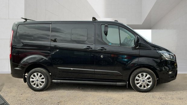 Ford Transit Custom Crew Cab AUTO SWB L1H1 Low Roof Limited 320 Air Con Sensors Cam EURO 6 3