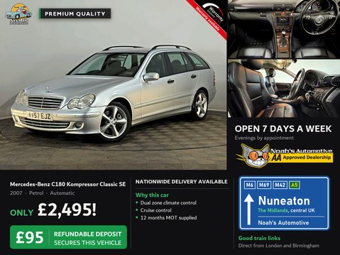 Mercedes-Benz C Class C180 KOMPRESSOR CLASSIC SE AUTOMATIC 2