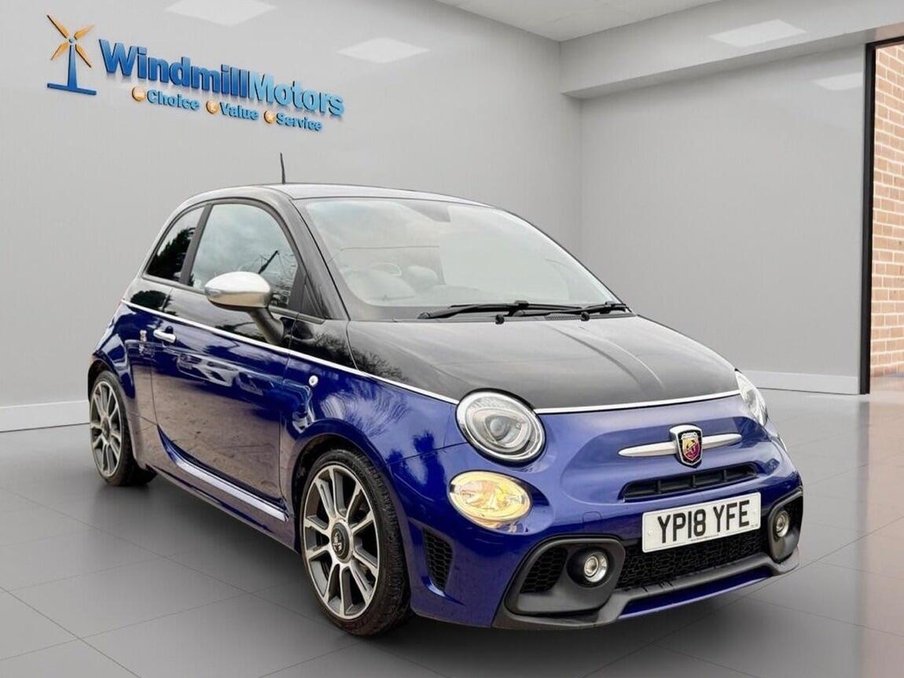 2018 Abarth 595 exterior view