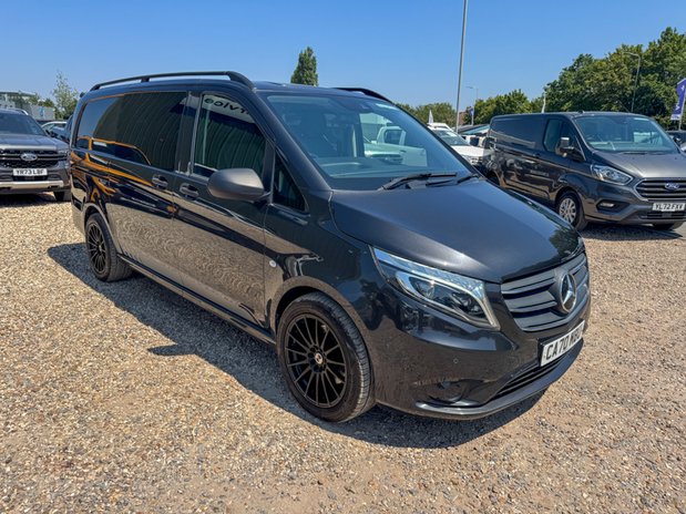Mercedes-Benz Vito Crew Cab AUTO LWB L2H1 Sport 119 Camera Nav Sensors EURO 6 3