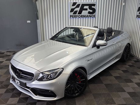 Mercedes-Benz C Class 4.0 C63 V8 BiTurbo AMG S (Premium) Cabriolet 2dr Petrol SpdS MCT Euro 6 (s/ 45