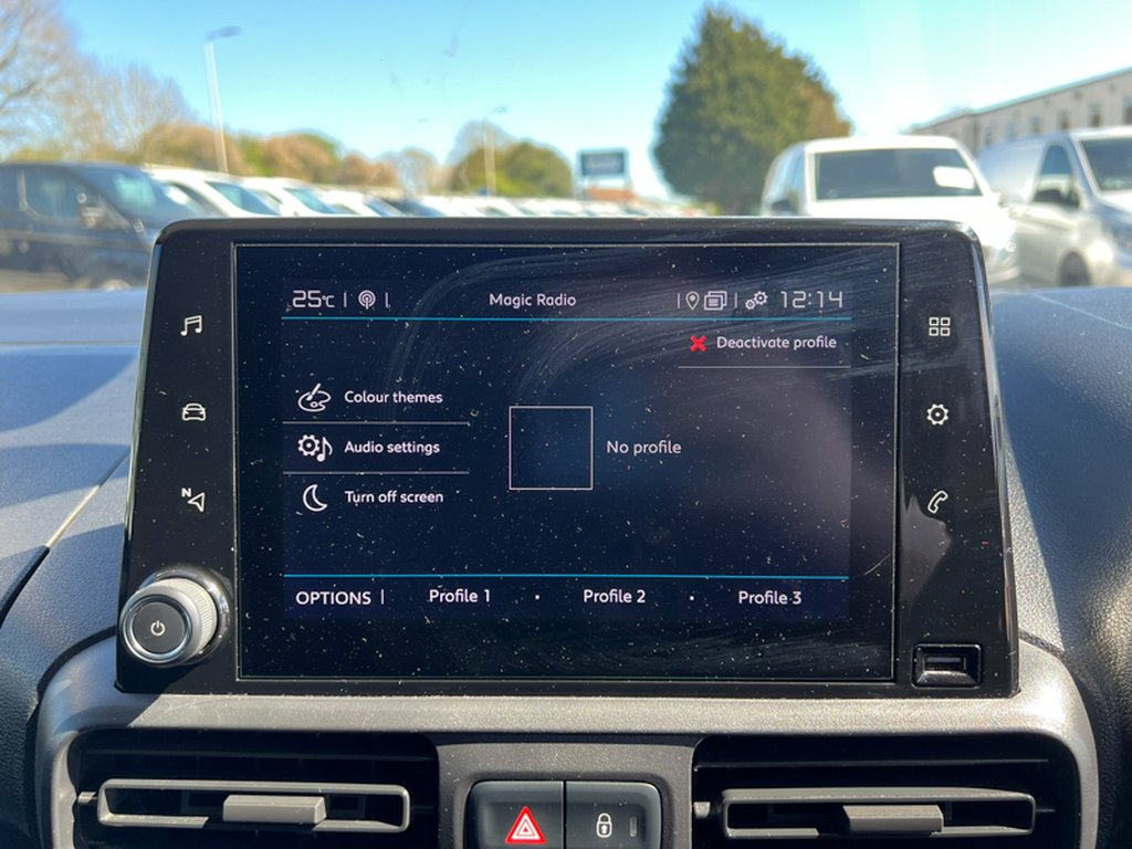 2021 Citroen BerlingoSWB L1H1 Driver 1000 Air Con Alloys Camera Nav Sensors EURO 6 NO VAT — thumbnail 40 of 51