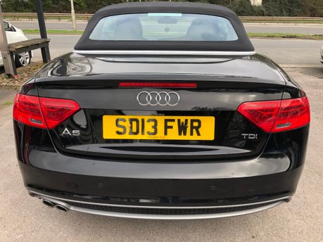Audi A5 2.0 TDI S LINE S/S convertible just 66,000m 1 owner, good history £165 tax 9