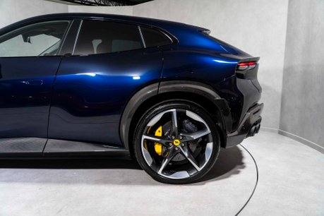 Ferrari Purosangue ATELIER. EXTENSIVE CARBON FIBRE. PAINTED SHIELDS. PASSENGER DISPLAY. P/ROOF 10