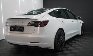 Tesla Model 3 PERFORMANCE Alcantara Dash and Door Trims Swivel Screen Mount  6