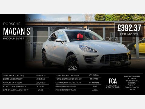 Porsche Macan 3.0 Macan S D Semi-Auto 4WD 5dr 12