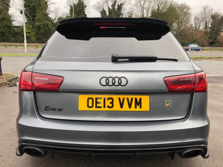 Audi A6 RS6 AVANT TFSI 4.0 V8 QUATTRO with £27000 options FASH 78000m Kartel Kit 30