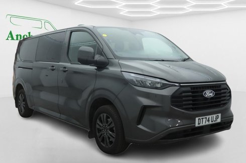 Ford Transit Custom Crew Cab LWB L2H1 Low Roof Limited 320 Air Con Alloys Camera EURO 6