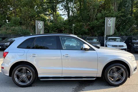 Audi Q5 TDI QUATTRO S LINE PLUS -£7K EXTRAS -PAN ROOF -B&O -MEM SEATS -KEYLESS -CAM 5