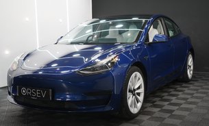 Tesla Model 3 RWD White Interior 19" Sport Wheels GROK Ryzen Chip One Owner Heat Pump 10