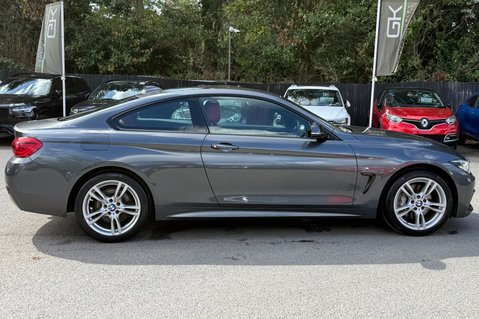 BMW 4 Series 435D XDRIVE M SPORT -ADAPTIVE SUSPENSION -CORAL RED LEATHER  5