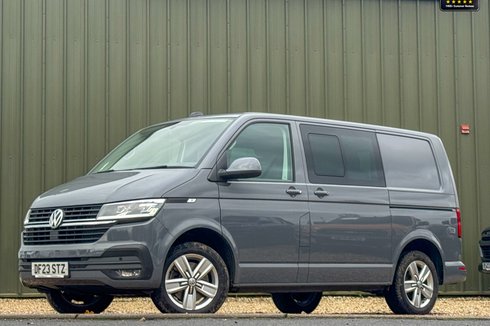 Volkswagen Transporter AUTO Crew Cab 204ps SWB L1H1 T32 Kombi Highline Air Con Cam EURO 6