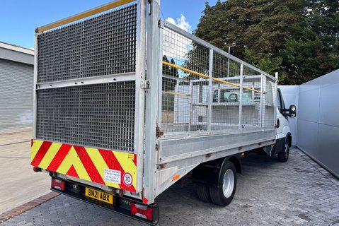Iveco Daily 35C14 Beavertail Lawnmower Body - Large Ramp - Removable Cages 6