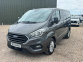 Ford Transit Custom Crew Cab AUTO SWB L1H1 Low Roof Limited 300 Air Con Alloys EURO 6 3