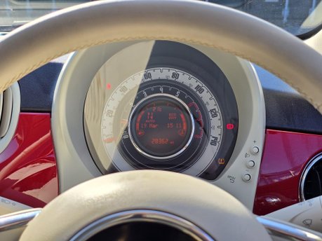 Fiat 500 1.2 Lounge Hatchback 3dr Petrol Dualogic Euro 6 (s/s) (69 bhp) 26