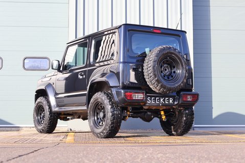 Suzuki Jimny ALL GRIP commercial Suzuki rear seats fitted full lift styled by Seeker UK 9