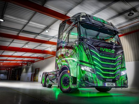 Introducing the IVECO S-Way 500 CNG 6×2 – A Force of Nature