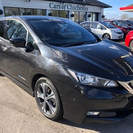 Nissan LEAF TEKNA electric 75,000 miles, service history 