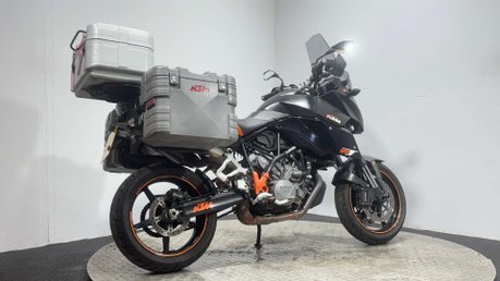 KTM Supermoto 2010 28K GOOD RUNNING PROJECT BIKE FULL LUGGAGE RUNS WELL 990CC 3