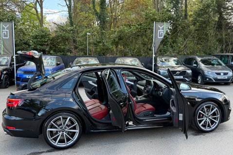 Audi S4 S4 TFSI QUATTRO - COMFORT & SOUND PACK -APPLE CAR PLAY -MAGMA RED LEATHER 17