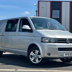 Volkswagen Transporter 2.0 BiTDI T32 Highline Kombi 4dr Diesel DSG 4MOTION L1 H1 (226 g/km, 178 bh 7