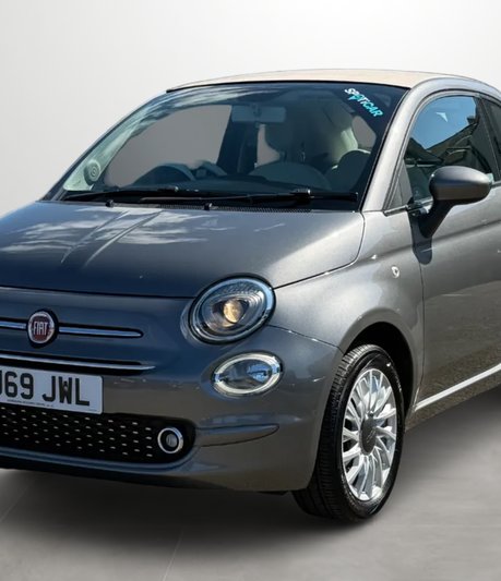 Fiat 500 1.2 Lounge 2dr Dualogic Convertible