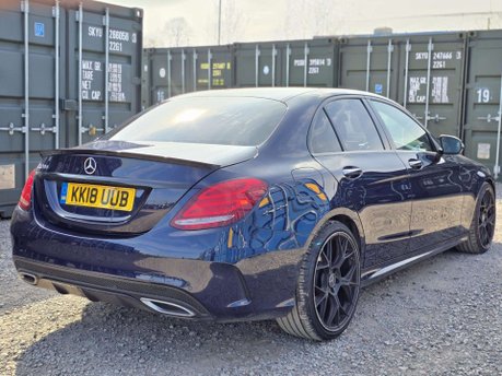 Mercedes-Benz C Class 2.1 C220d AMG Line (Premium) Saloon 4dr Diesel G-Tronic+ Euro 6 (s/s) (170  13