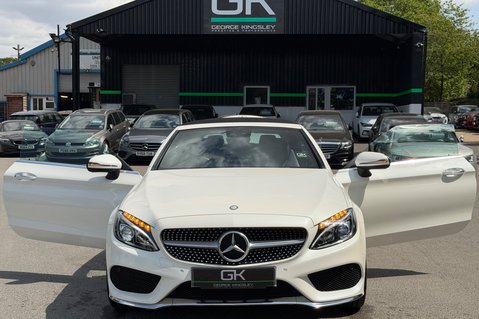 Mercedes-Benz C Class C 250 D AMG LINE PREMIUM PLUS CABRIOLET - 19 INCH ALLOYS - FULL SERVICE HIS 17