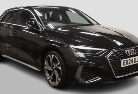 Audi A3 1.0 TFSI 30 S line Sportback 5dr Petrol S Tronic Euro 6 (s/s) (110 ps)