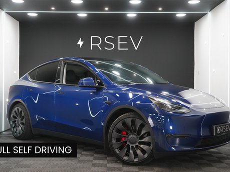 Tesla Model Y PERFORMANCE AWD Full Self Driving AutoPark & Summon GROK AI One Owner VAT Q