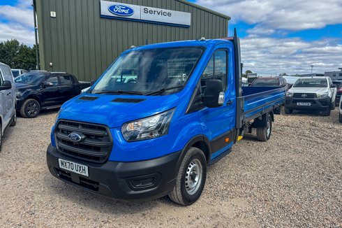 Ford Transit Dropside XLWB L4 Leader 350 Air Con Cruise EURO 6