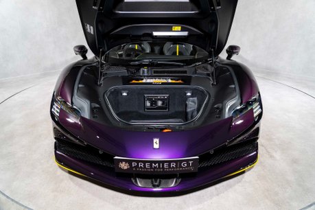 Ferrari SF90 Spider ATELIER EXAMPLE. VIOLA HONG KONG. CARBON INT & EXT. FRONT LIFT. 74