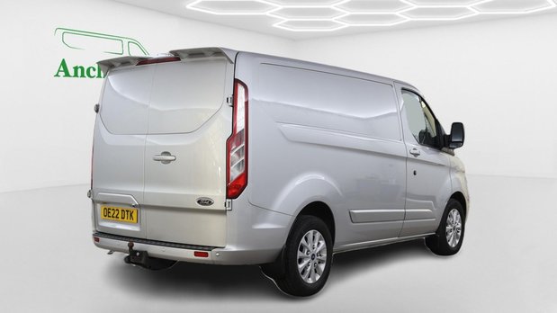 Ford Transit Custom SWB L1H1 Low Roof Limited 300 Air Con Alloys Sensors Cam Tow Bar EURO 6 4